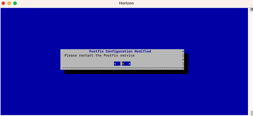 SMTP configuration updated