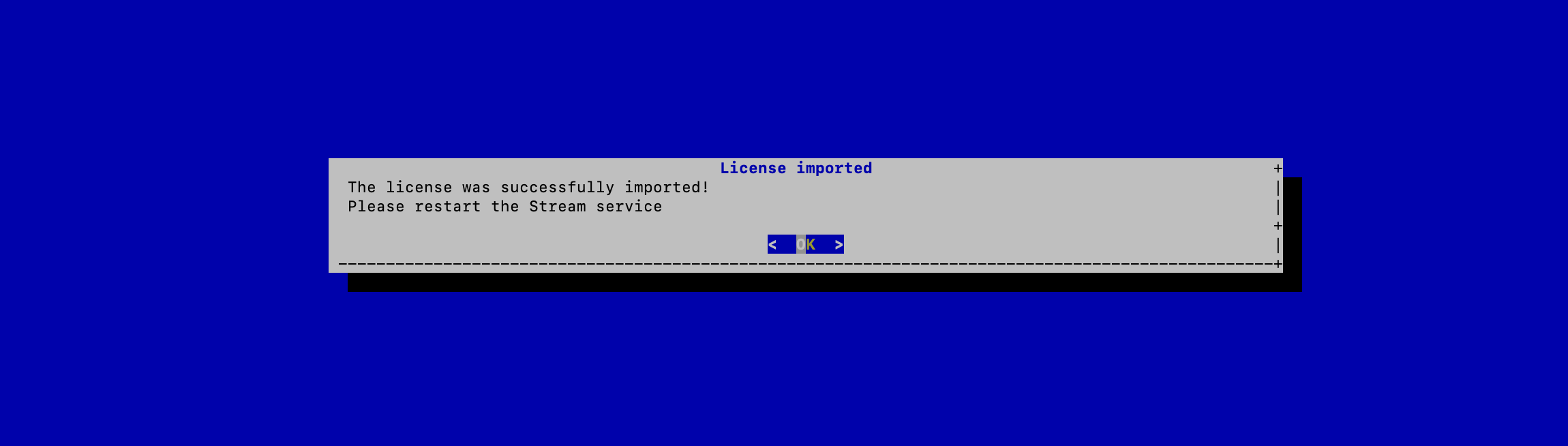 Stream License Configuration 3
