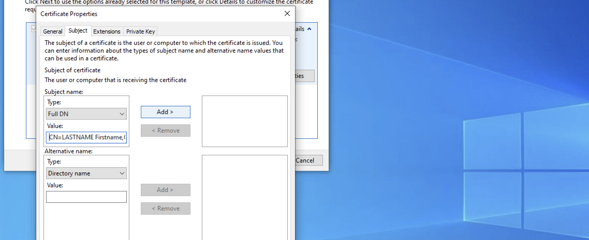 Generate CSR 4th Step